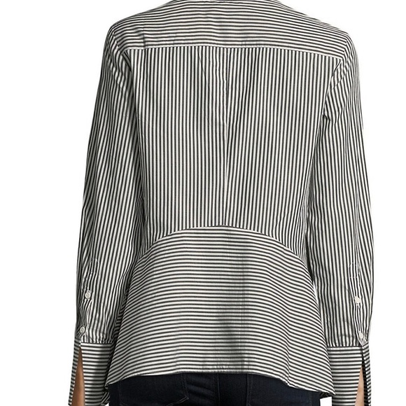 French Connection - Striped Peplum Top - NWOT - Picture 4 of 5